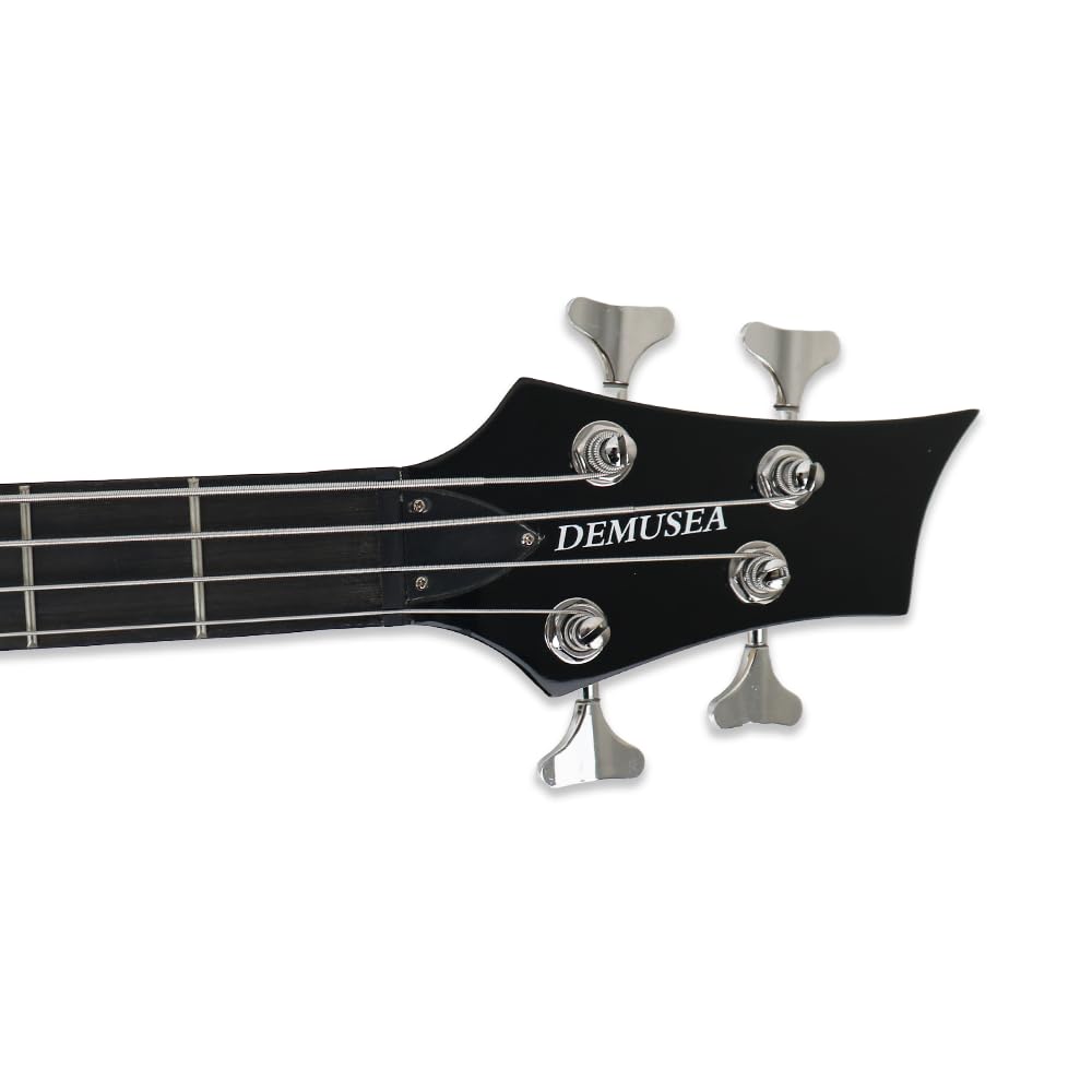 Black Full Size 24 Fret 4 String PJ Electric Bass Guitar B248