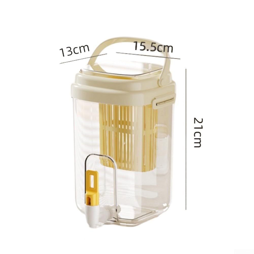 Cold Water Pitcher with Faucet and Tea Infuser P3281