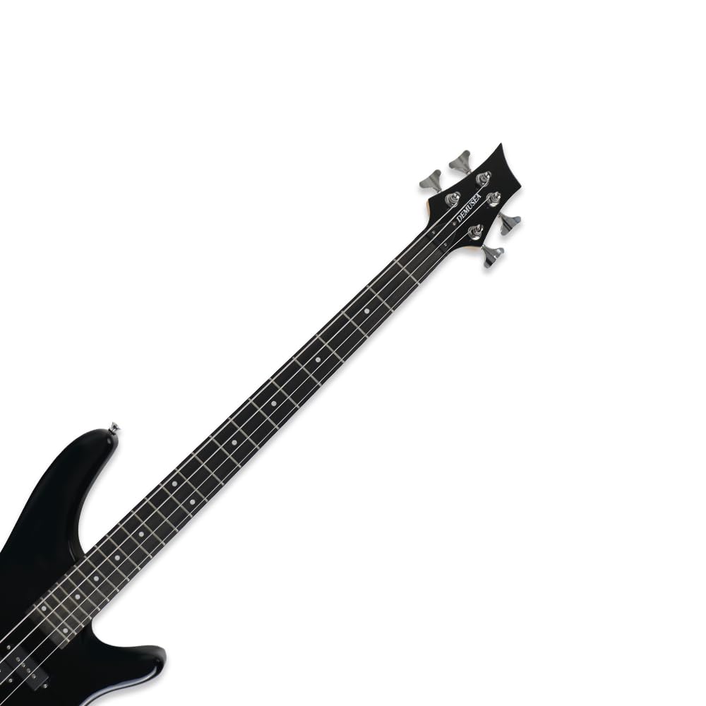 Black Full Size 24 Fret 4 String PJ Electric Bass Guitar B248
