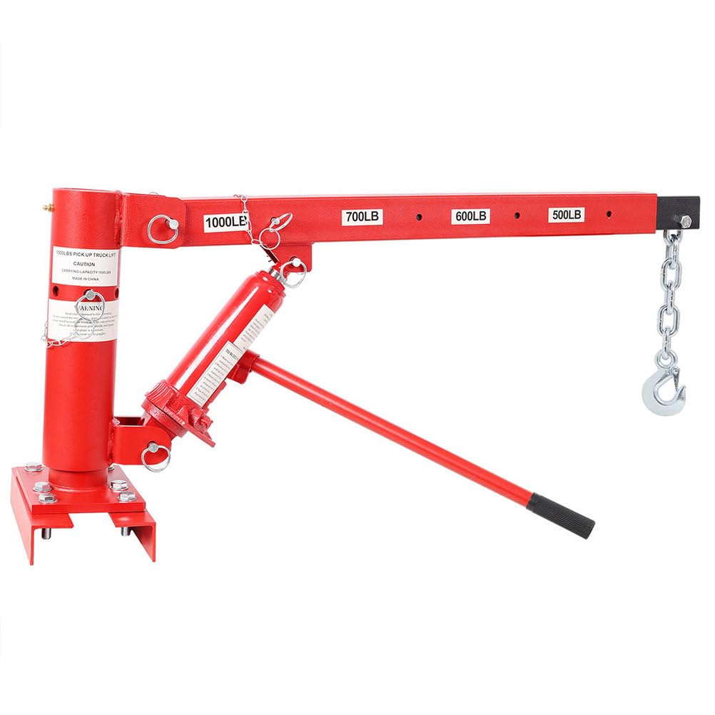 1000 lb Hydraulic Pickup Truck Crane Hoist J598802