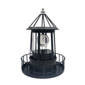 Solar Powered Rotating Waterproof Lighthouse Statue Lights S7307