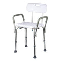 Heavy Duty Shower Chair with Back and Arms C196