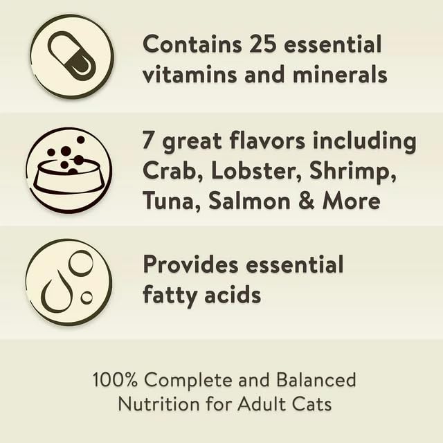Seafood Flavor Dry Cat Food 16 P2938
