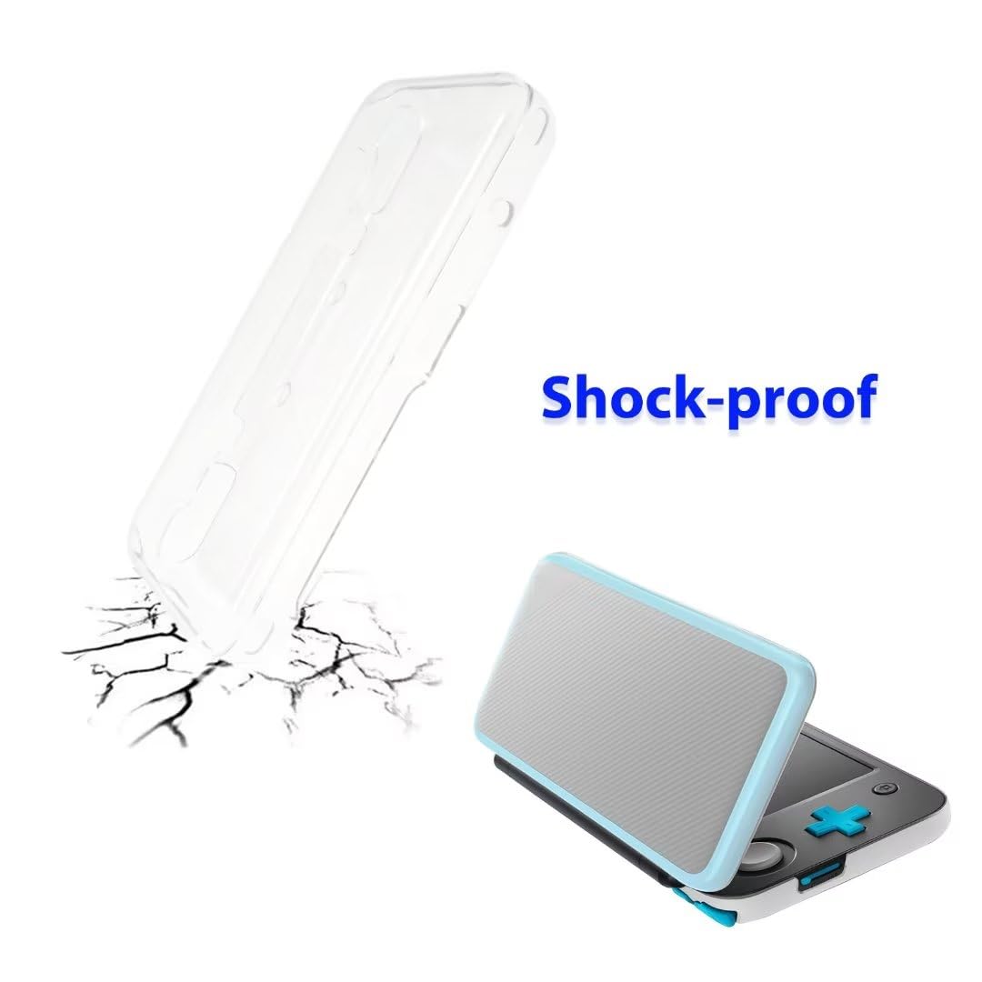 Clear Crystal Hard Shell Case for Nintendo 2DS XL S62149