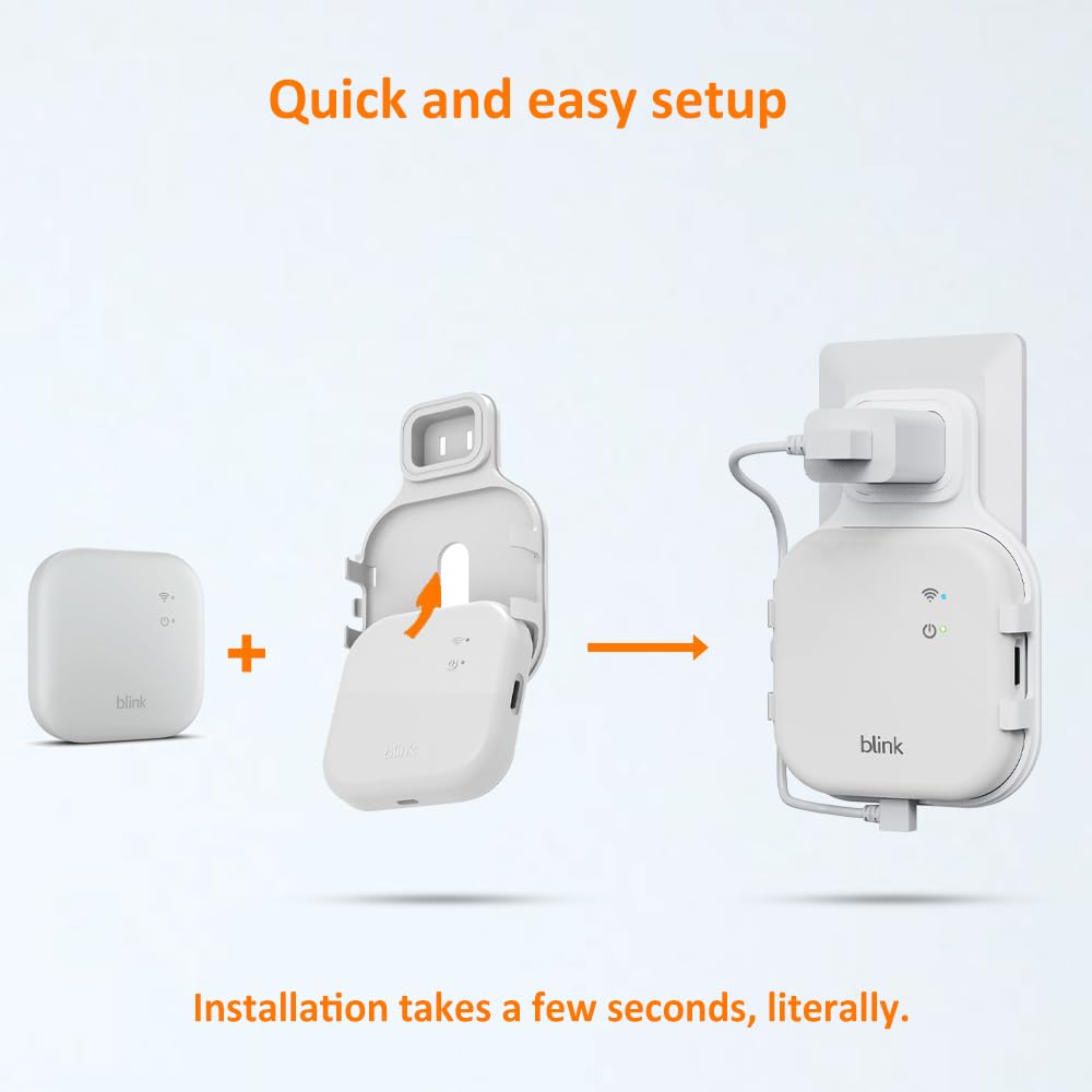 Wall Outlet Mounting Bracket with USB-C Cable G179