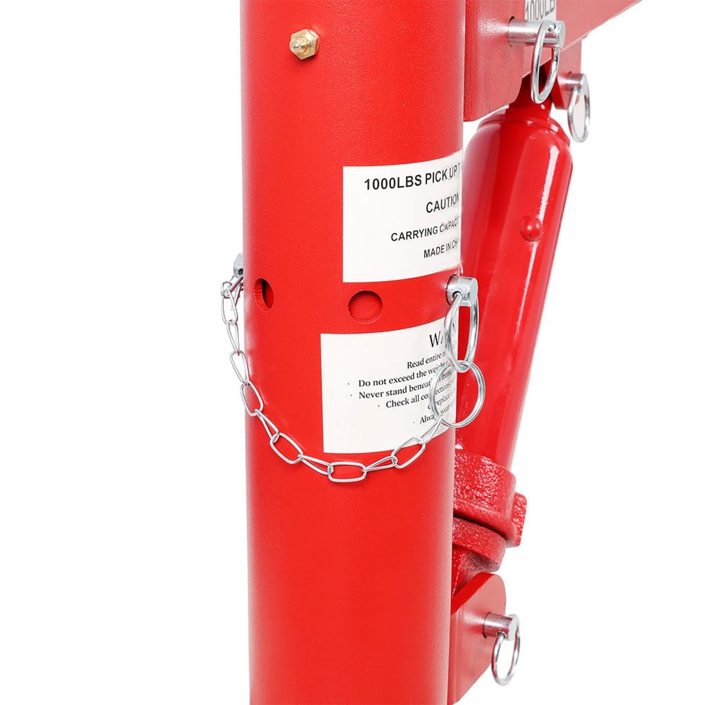 1000 lb Hydraulic Pickup Truck Crane Hoist J598802