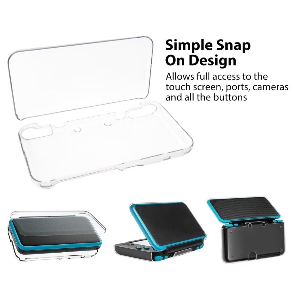 Clear Crystal Hard Shell Case for Nintendo 2DS XL S62149
