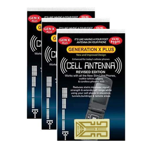 Cell Phone Internal Antenna Signal Booster, 3 Pack Y33883