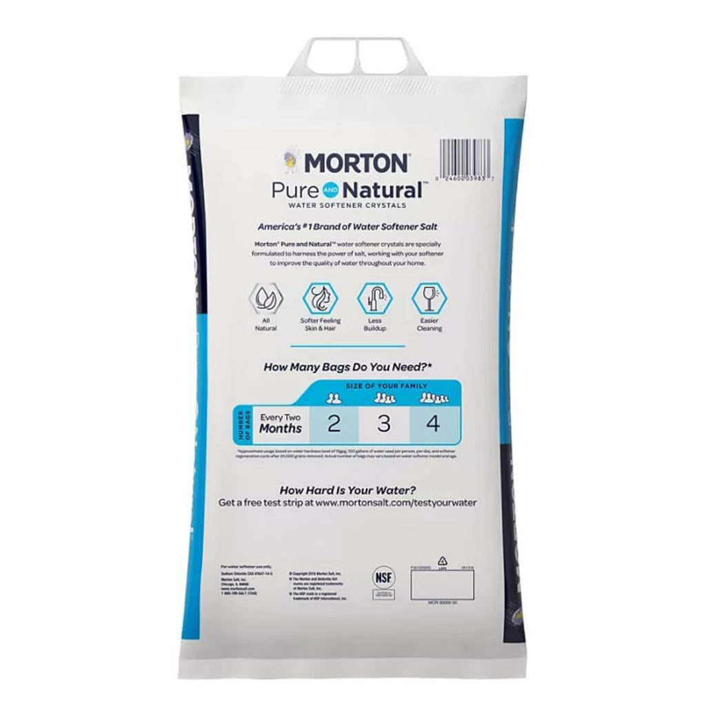 40-lbs. Water Softener Crystals (12 Bags) K41048