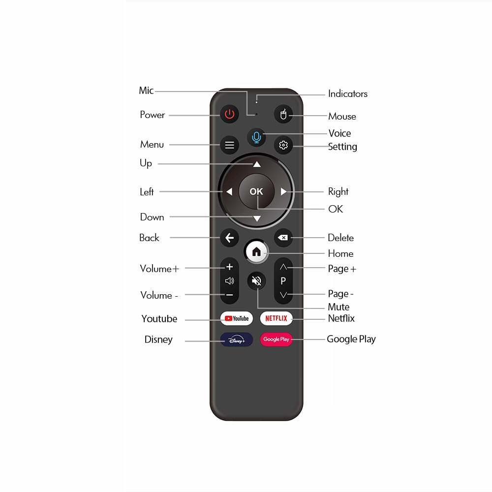 Android TV Box 4K Ultra HD Streaming Device G474