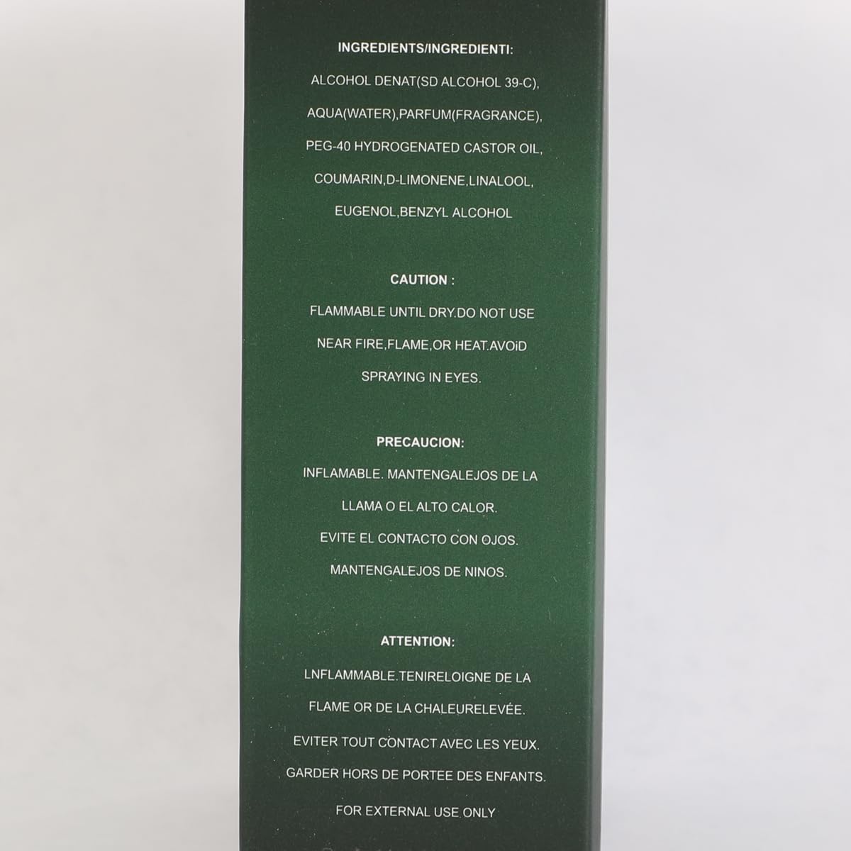 Green Woody Aromatic Eau de Toilette 100ml L6897