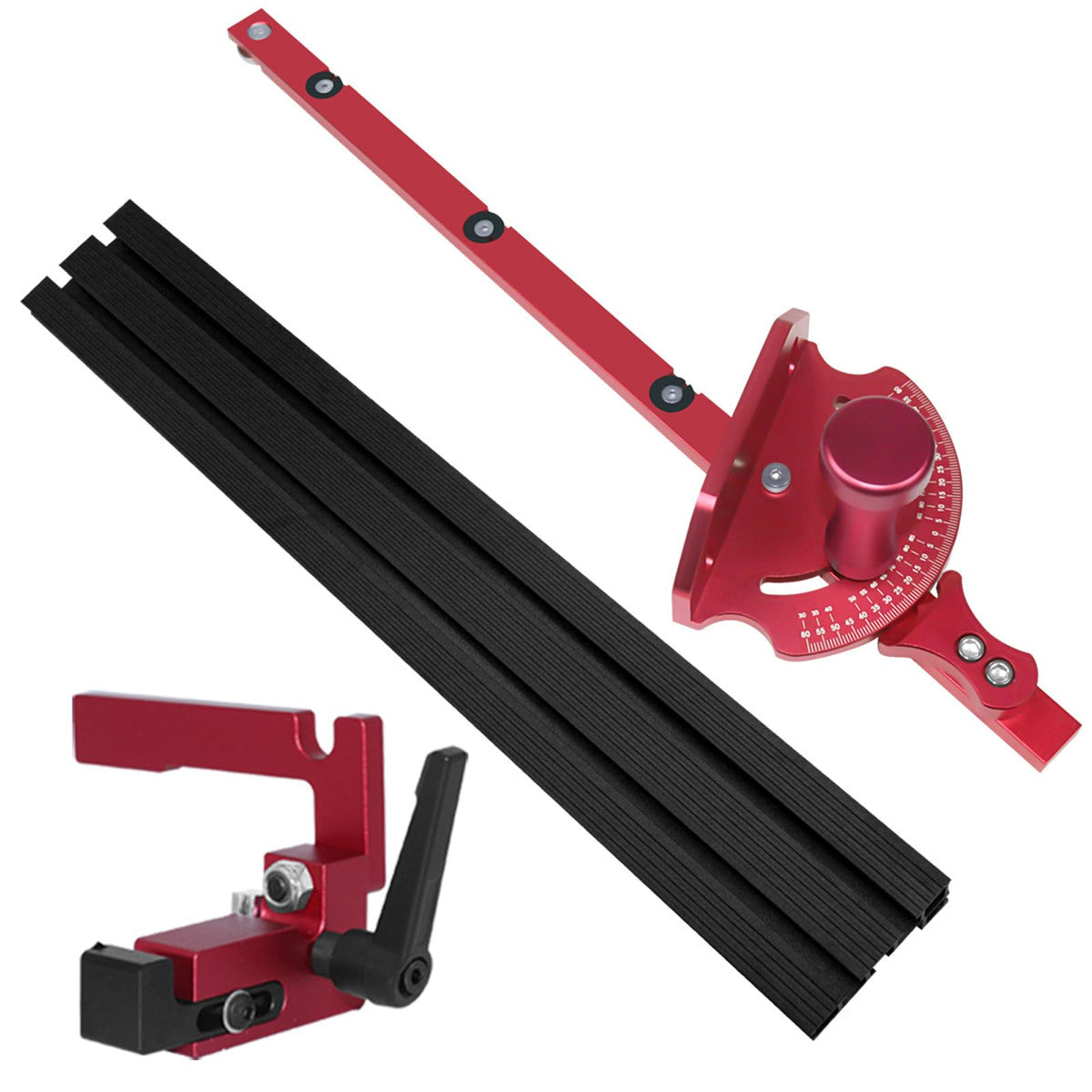 Miter Gauge with Miter Fence and 60 Degree Angled Ends P7407