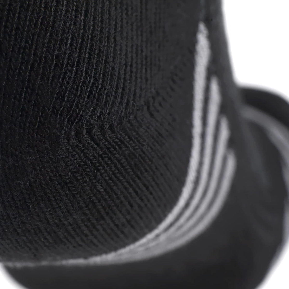 Men's Bamboo Rayon Striped Ankle Socks 6 Pairs V303