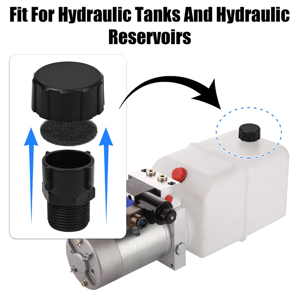 3/4 NPT Hydraulic Power Unit Poly Breather Cap P117044