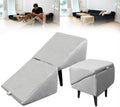 Foldable Dog Ramp Convertible Dog Steps Ottoman X8258