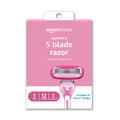 5-Blade Razor with 1 Handle, 12 Cartridges & 1 Shower Holder M819407