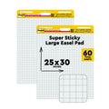 White Grid Easel Pad, 2 Pads N3083