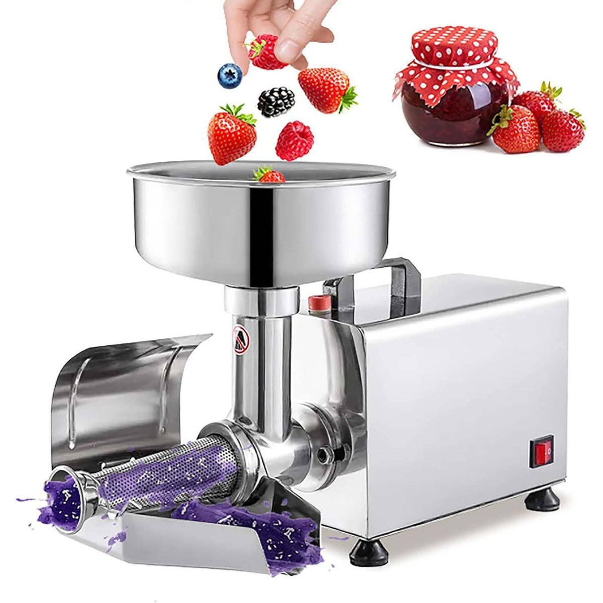 450W Automatic Stainless Steel Tomato Strainer L433