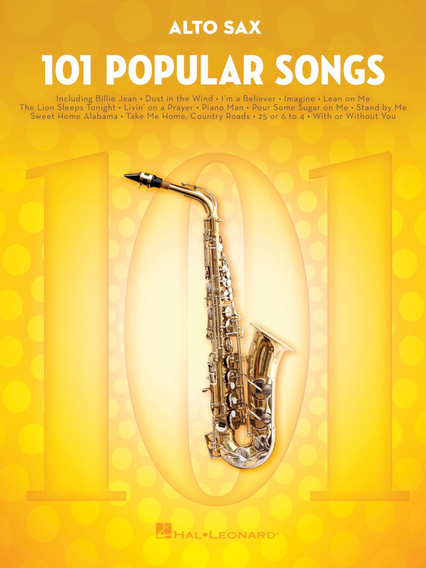 Alto Sax Sheet Music Songbook W133
