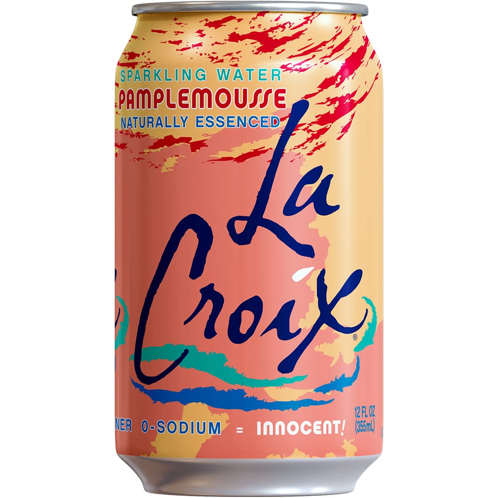 Sparkling Water, Grapefruit, 12 Fl Oz (Pack of 12) O749957