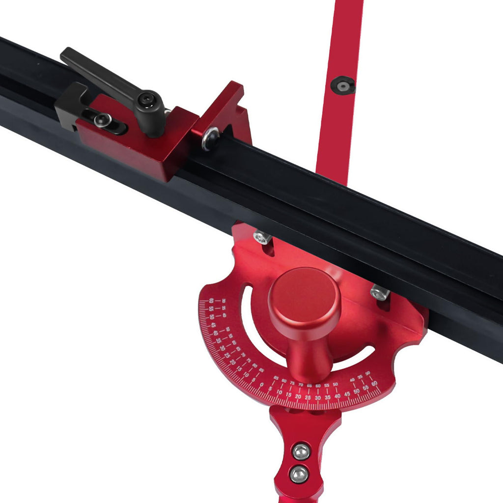 Miter Gauge with Miter Fence and 60 Degree Angled Ends P7407