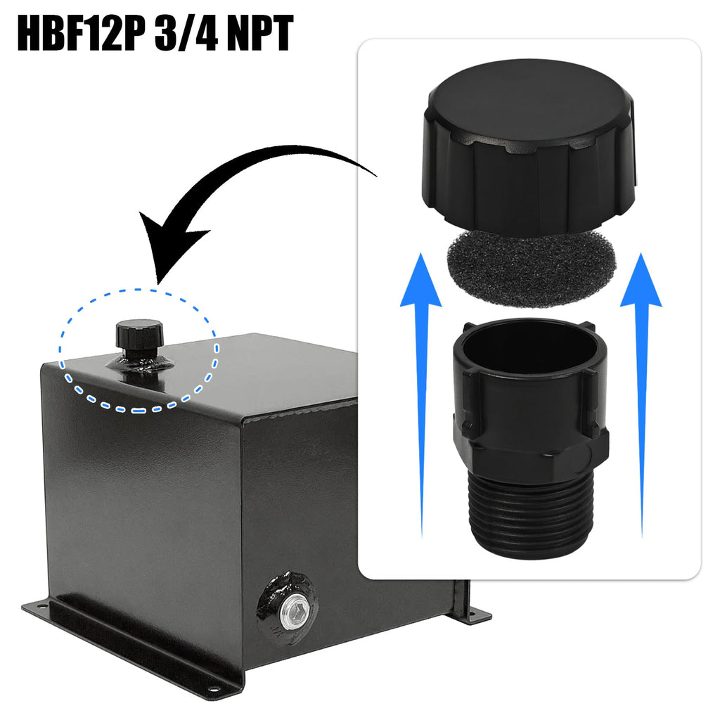 3/4 NPT Hydraulic Power Unit Poly Breather Cap P117044