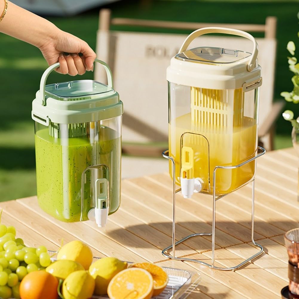 Cold Water Pitcher with Faucet and Tea Infuser P3281