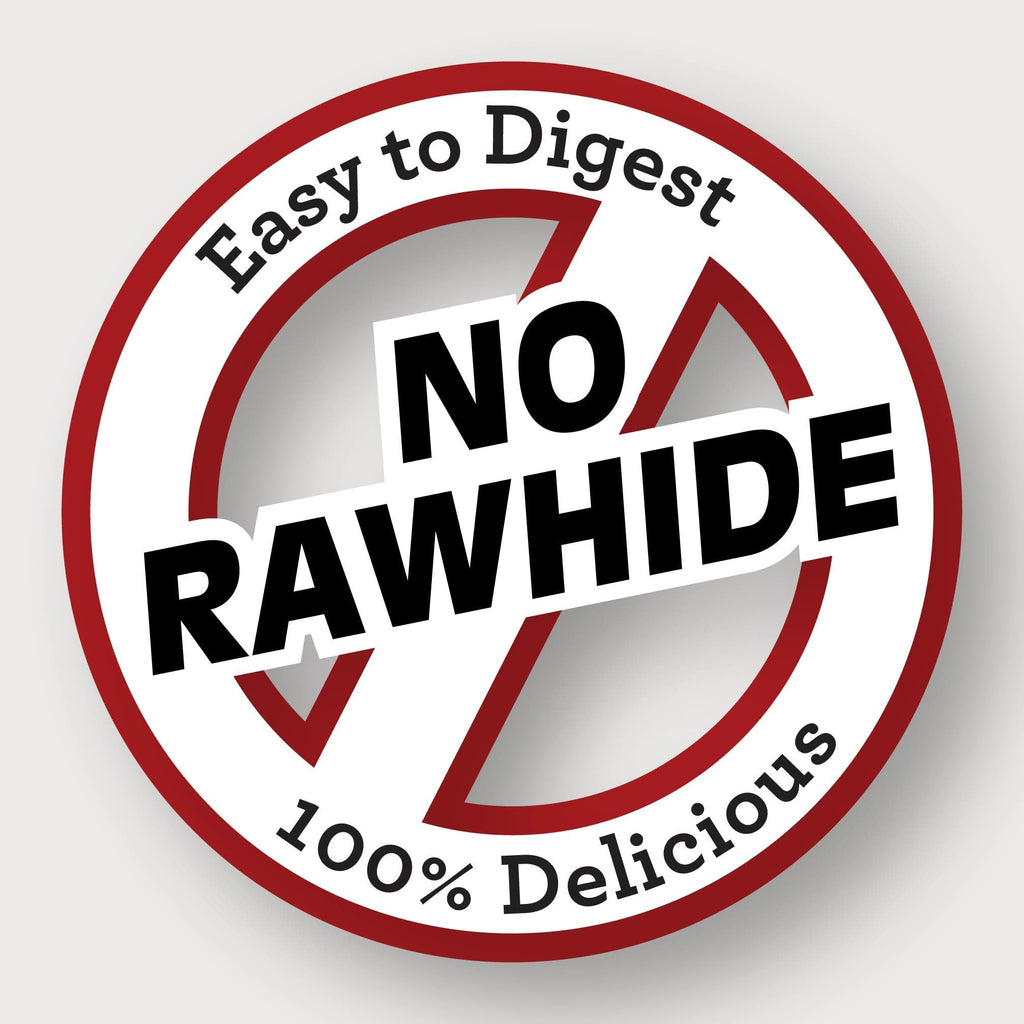 Medium Rawhide-Free Dog Treat with Peanut Butter, 4 Count O482749