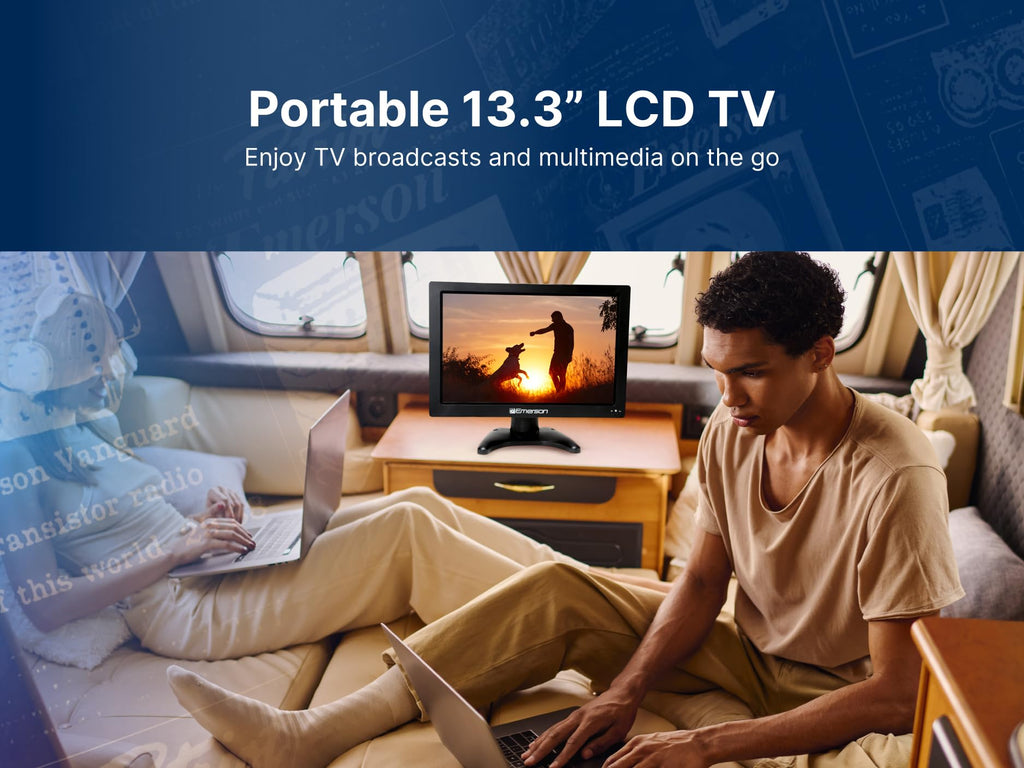 13.3" Portable Digital TV with Rechargeable Battery S347237