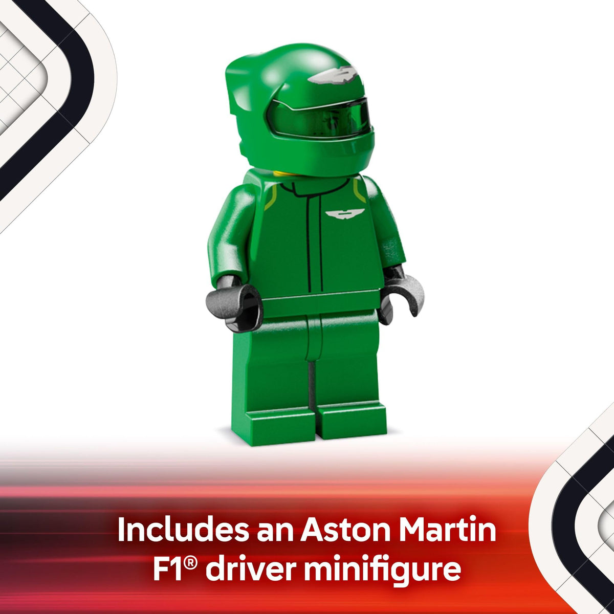 Aston Martin F1 Race Car Toy Building Set O705