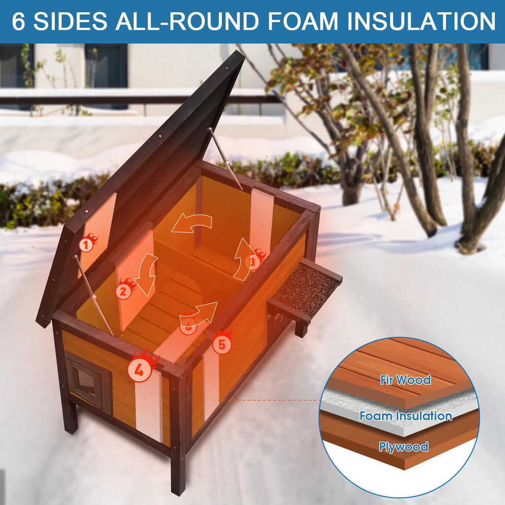 Outdoor Insulated Cat House R49014