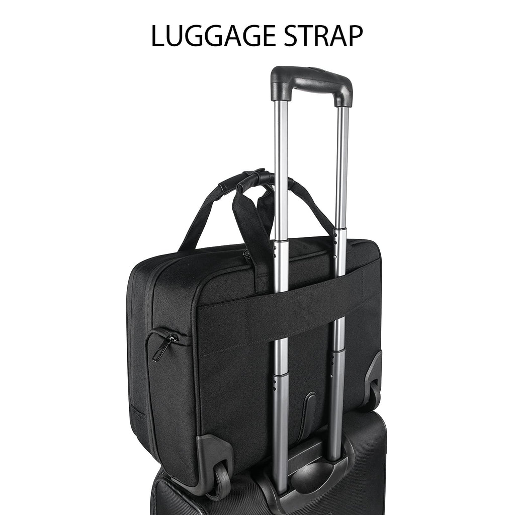 17.3 Inch Waterproof Black Rolling Laptop Bag G2556