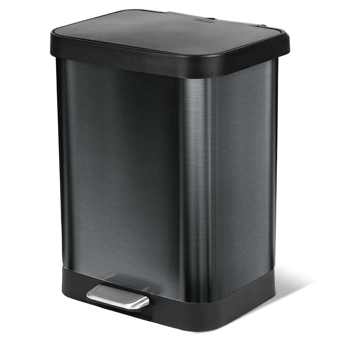 13 Gal Stainless Steel Trash Can L5978
