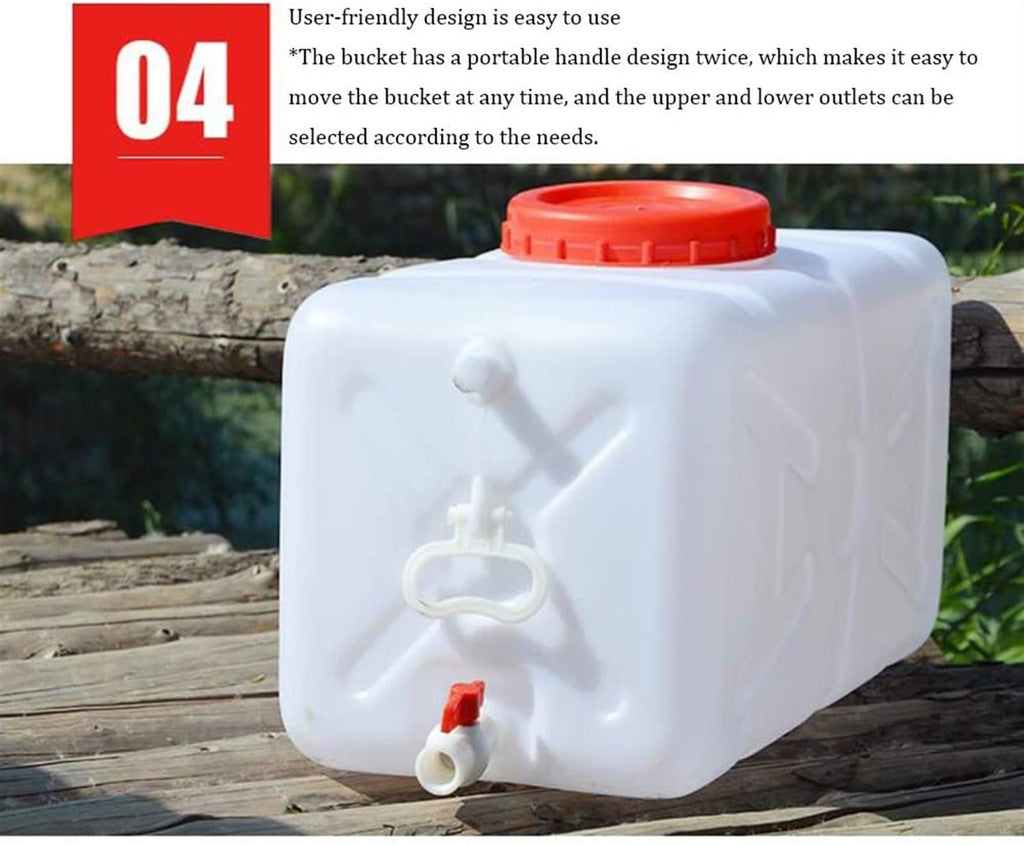 Camping Water Storage Bucket with Faucet Y129031