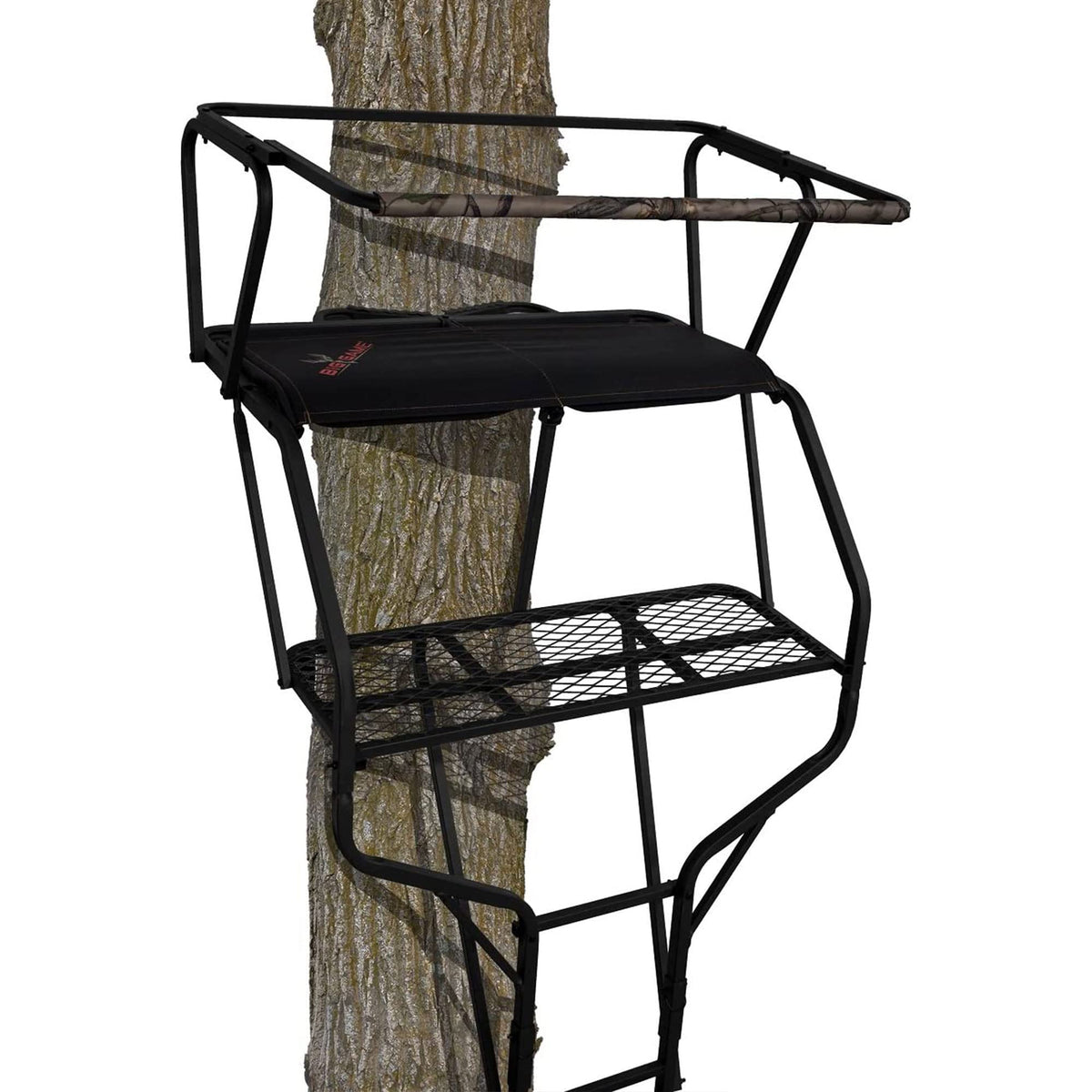 2 Person 18 Foot Tall Portable Hunting Tree Ladder Stand (2 Pack) M78776