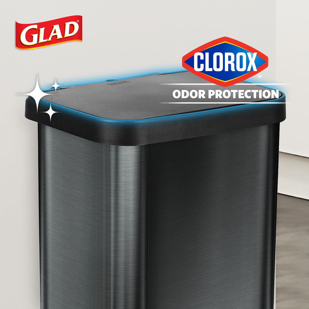 13 Gal Stainless Steel Trash Can L5978