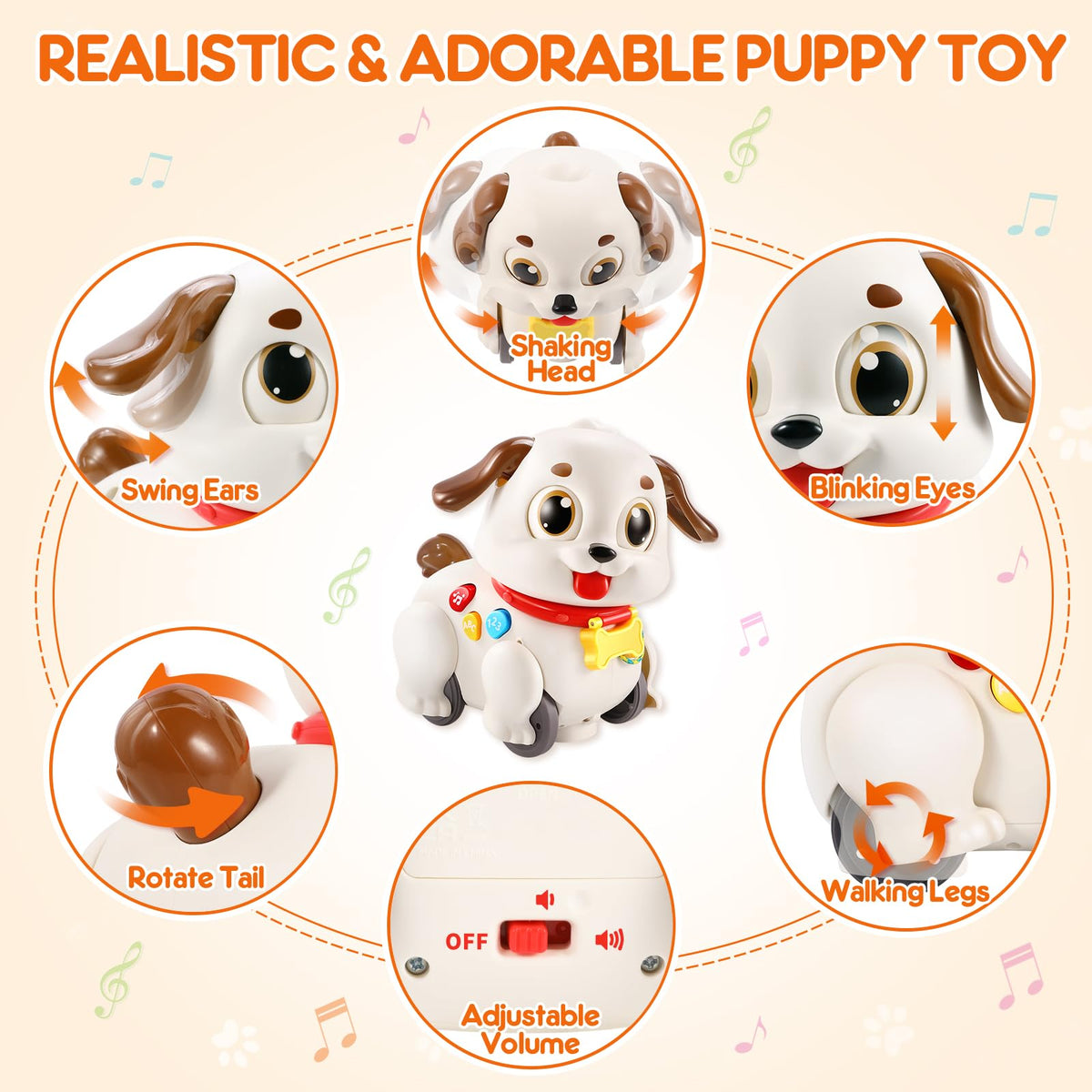 Musical Crawling Baby Toys O858069