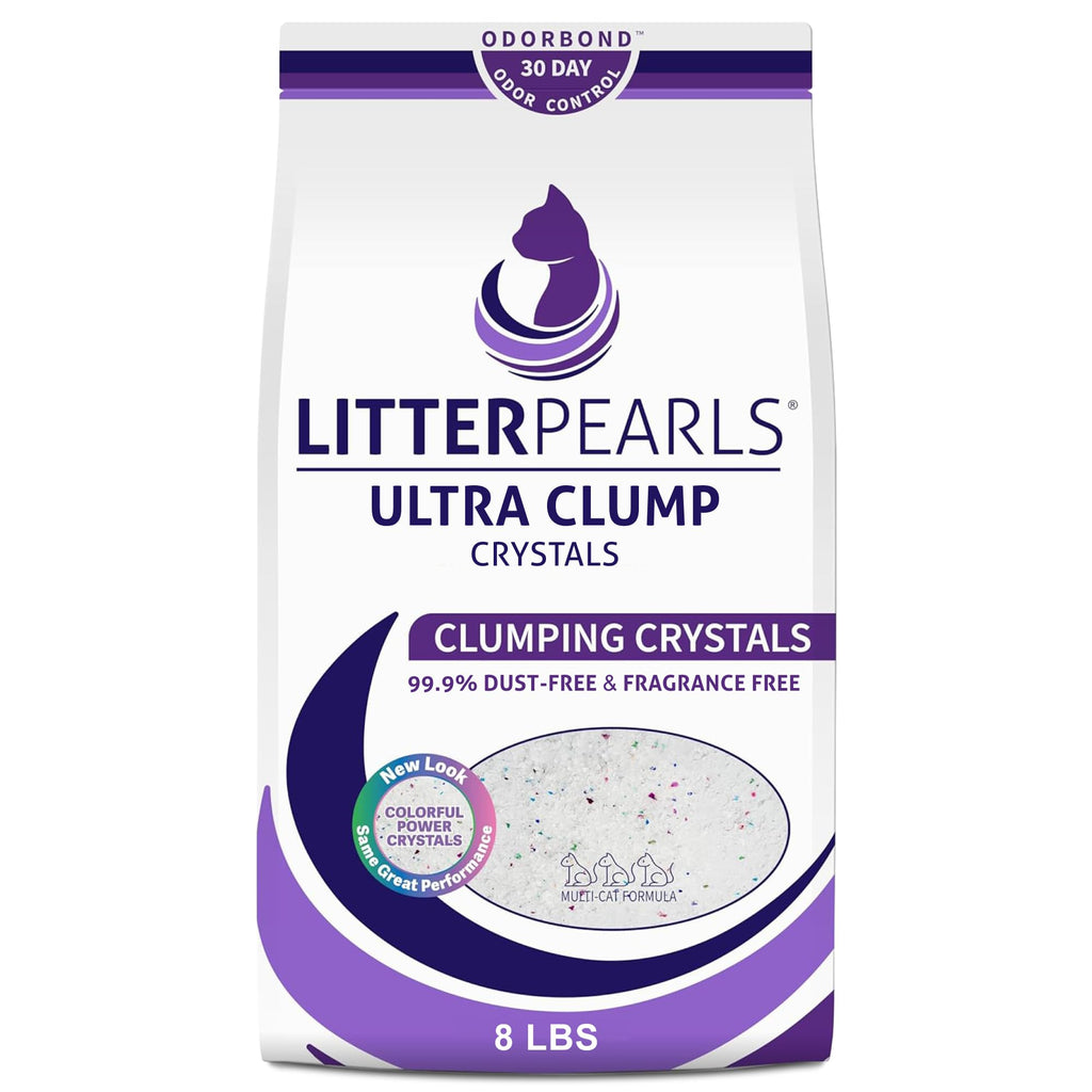 Unscented Crystal Clumping Cat Litter 8lb T21406