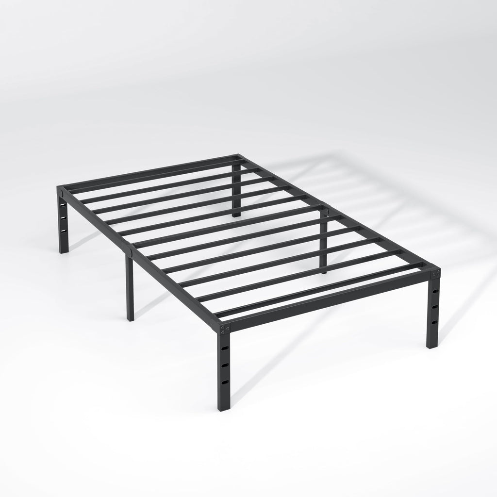 Metal Bed Frame with Storage Space, 14 Inch Q609