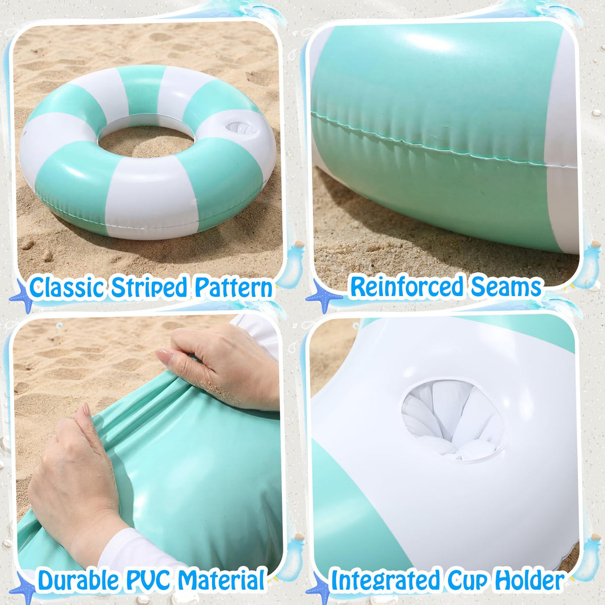 42" Pool Float with Cup Holder H4419