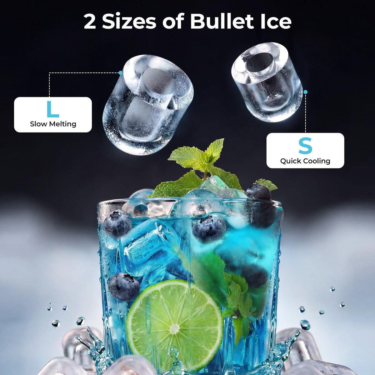 Bullet Ice Maker Countertop K507