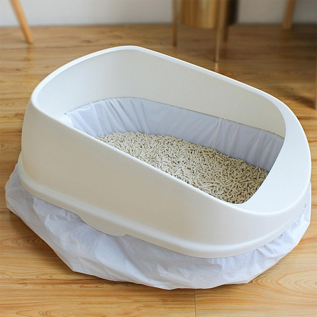 Disposable Drawstring Waterproof Cat Litter Bags W214
