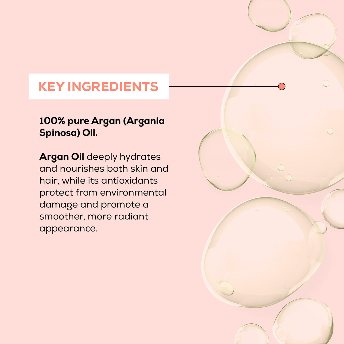 100% Pure Argan Oil 1 Fl Oz R9694