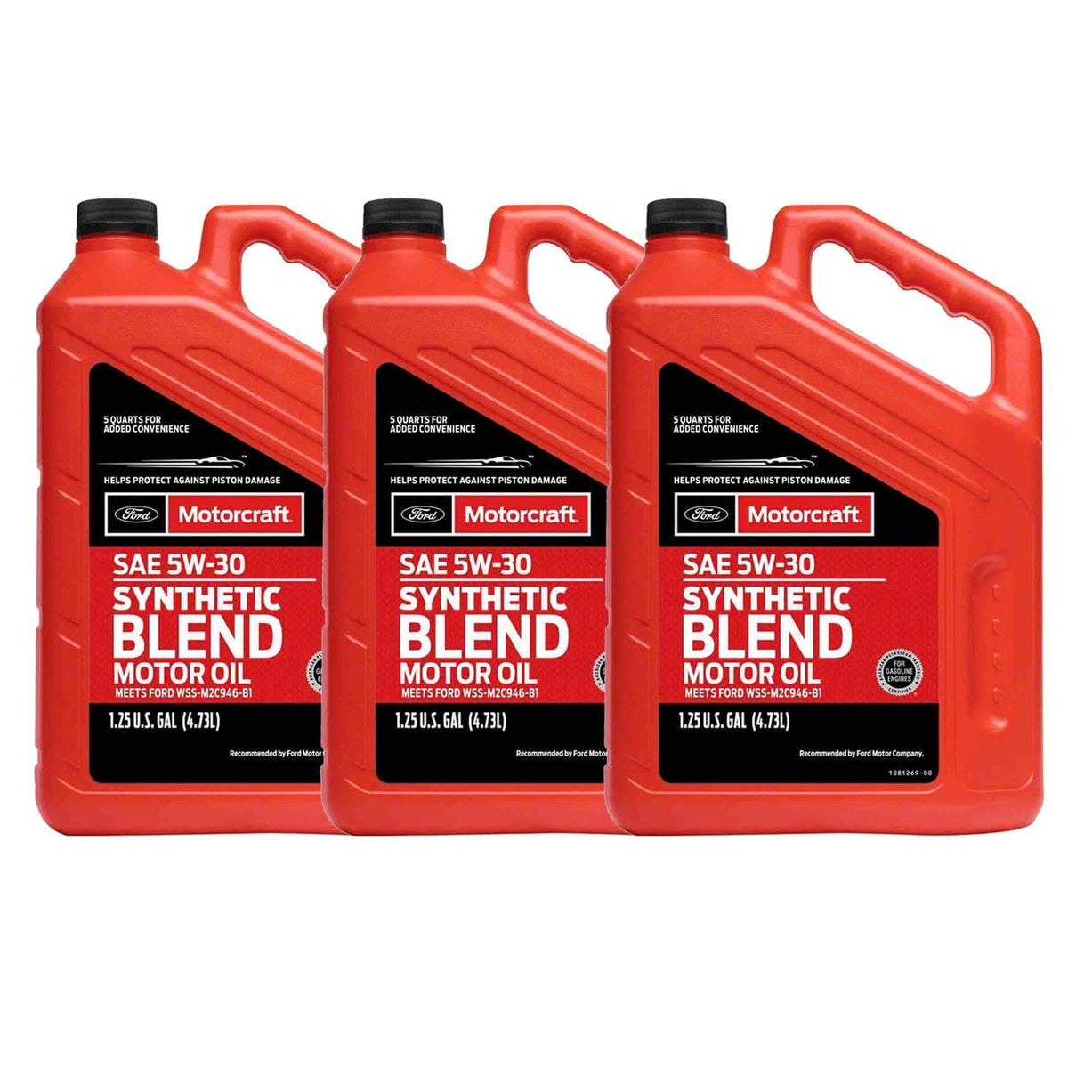 5W-30 Synthetic Blend Motor Oil 15 Quart W93710
