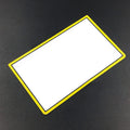 Glass Top Upper Screen Frame Lens Cover LCD Screen Protector with Adhesive for 3DS XL/New 3DS XL LL Console (Yellow) L9592
