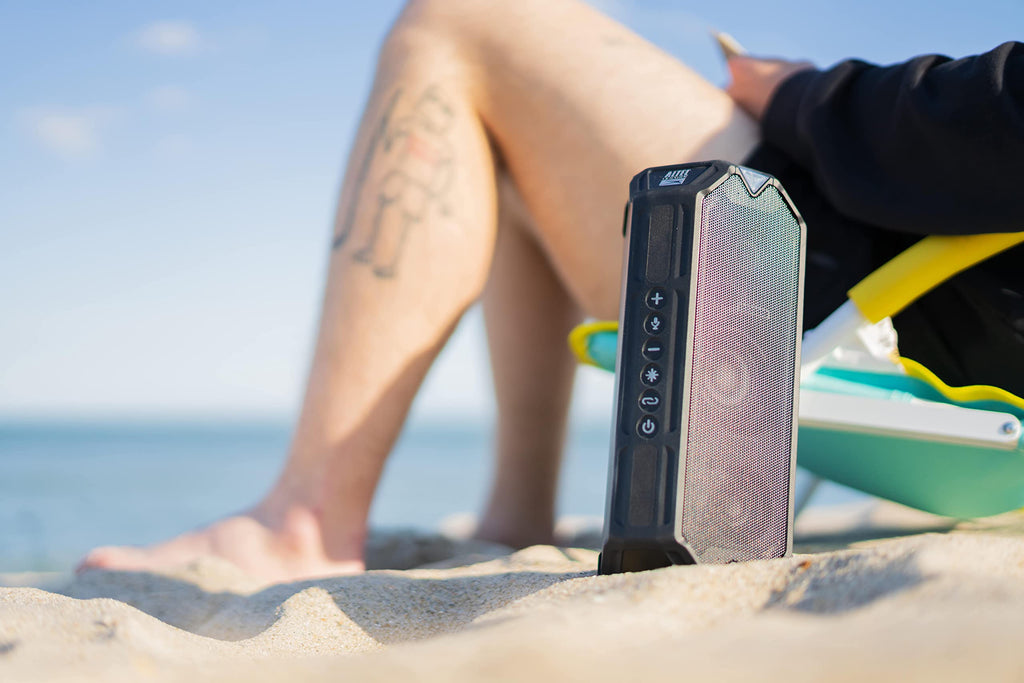 Black Waterproof Portable Bluetooth Speaker V546