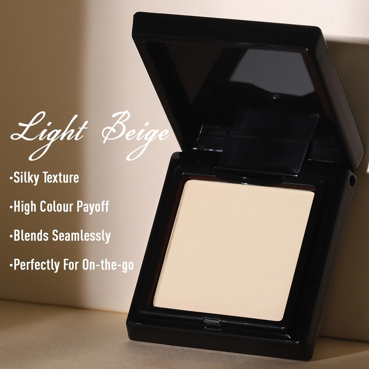 Light Beige Neutral Nude Matte Single Eyeshadow Palette I6797
