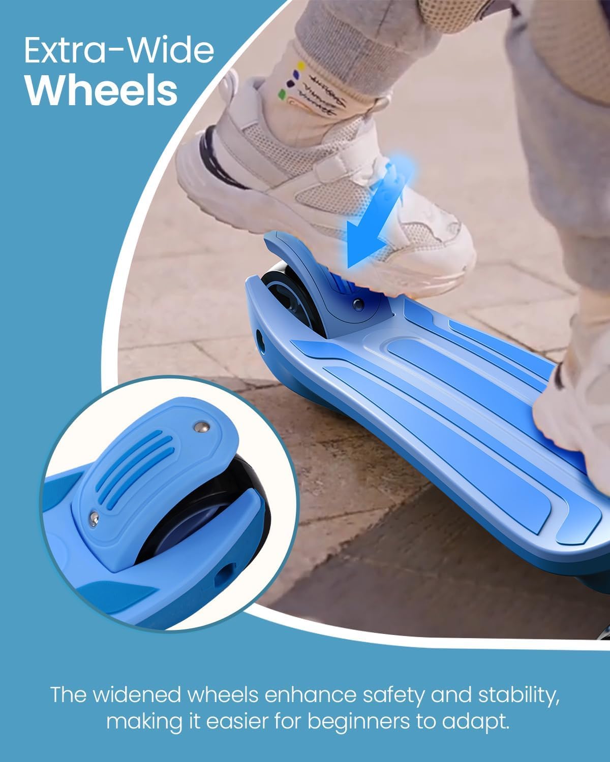 3 Wheel Foldable Kids Scooter with Seat N5206