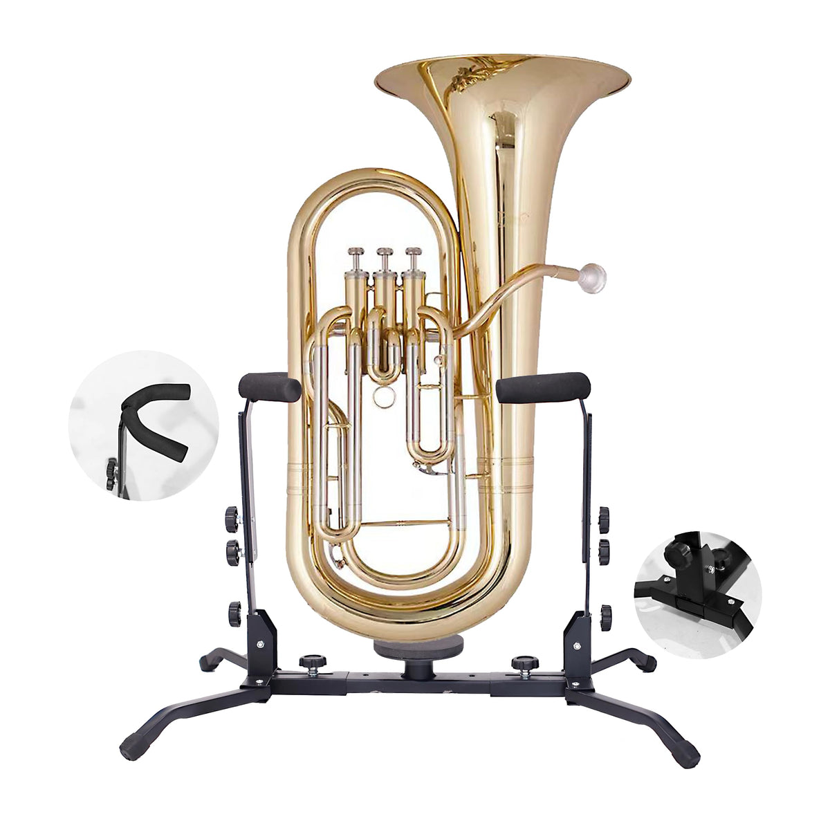 Adjustable Foldable Tuba Stand C985