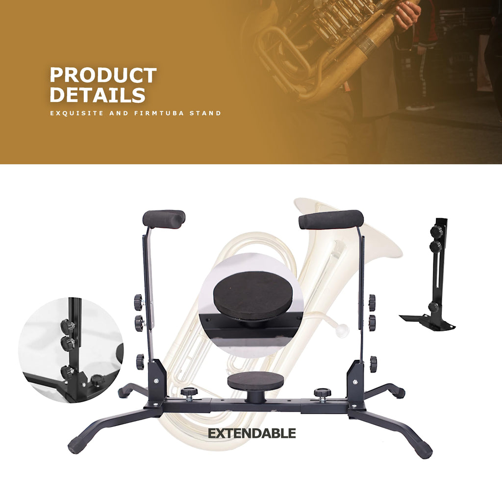 Adjustable Foldable Tuba Stand C985